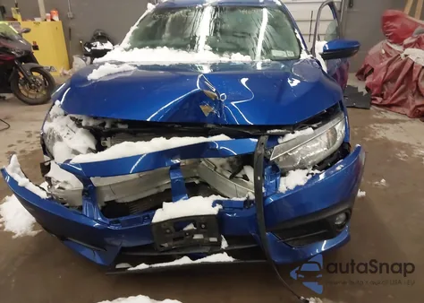 2016 Honda Civic Ex-T from USA, damaged, VIN 19XFC1F37GE211240